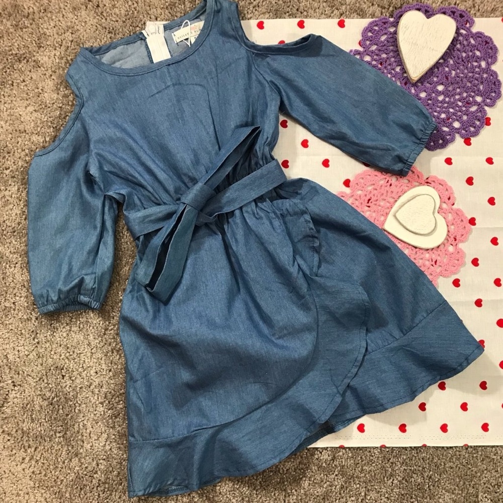 Faux Wrap Dress